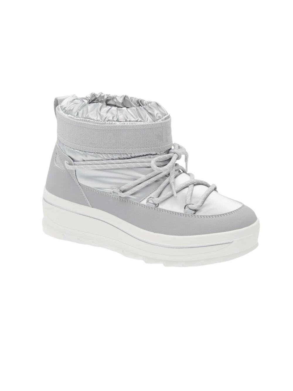 Pajar Galaxy Mini Waterproof Platform Silver Ankle Boots – Sz 8.5
